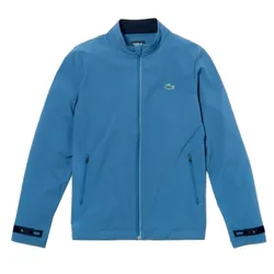 Áo Khoác Nam Lacoste Printed Jacket BH3530 Màu Xanh Blue Size 5  L