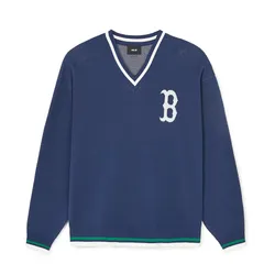 Áo Len MLB Varsity Boston Red Sox 3AKPV0141-43NYS Màu Xanh Navy