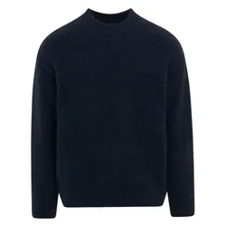 Áo Len Nam Jacquemus Dark Navy With Logo Printed 236KN284/2329390 Màu Xanh Navy