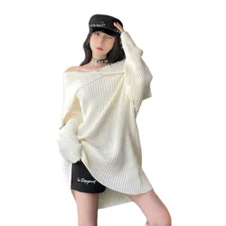 Áo Len Nữ Le Dépaysement Paris Màu Trắng Kem Size S