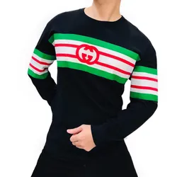 Áo Nỉ Sweater Nam Gucci Sweatshirt Màu Đen Size XS