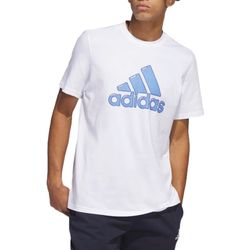 Áo Phông Nam Adidas Graphic Sportswear Logo Pen Fill HS2512 Màu Trắng Size L