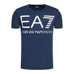 Áo Phông Nam Emporio Armani 6KPT23PJ6EZ -GB04 Logo Tshirt Màu Xanh Navy Size S