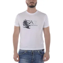 Áo Phông Nam Emporio Armani EA7 3ZPT46 PJM9Z GA04 Tshirt Màu Trắng Size XL