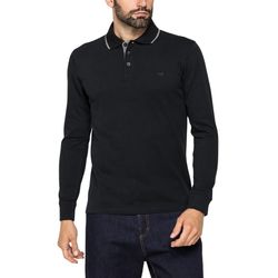 Áo Polo Dài Tay Nam Carrera Jeans Long Sleeved Shirt In Cotton Jersey 822B0052X_899 Màu Đen Size M
