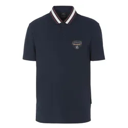 Áo Polo Nam Armani Exchange Polo Shirt 6RZFJFZJYCZ1 Màu Navy Size S
