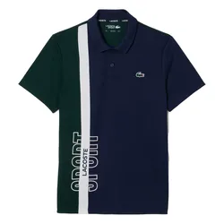 Áo Polo Nam Lacoste Regular Fit Recycled Knit Tennis DH1092 N87 Màu Xanh Navy Size 2