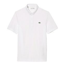 Áo Polo Nam Lacoste Sport Textured Breathable Golf DH6844 51 001 Màu Trắng Size 3