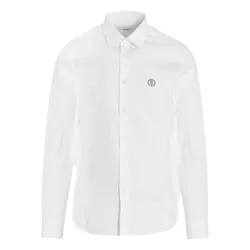 Áo Sơ Mi Nam Burberry Tag TB Shirt 8042771 Màu Trắng Size XXS