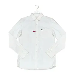 Áo Sơ Mi Nam Lacoste Slim Fit Shirt Màu Trắng Size 39