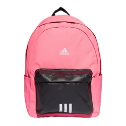 Balo Nữ Adidas Badge Of Sport Classic 3-Stripes Backpack Pink IK5723 Màu Hồng Đen