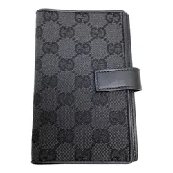 Bìa Sổ Gucci Vintage Màu Đen