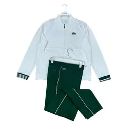 Bộ Quần Áo Nỉ Nam Lacoste Sport Technical Zip Men's Sport Technical Zip Màu Trắng - Xanh