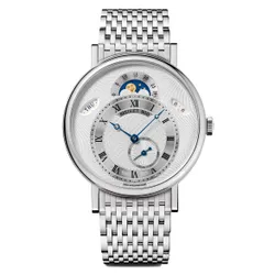 Đồng Hồ Breguet Classique Day Date Moonphase 7337BB/1E/BV0 Màu Bạc