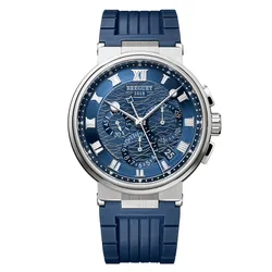 Đồng Hồ Nam Breguet Marine 5527BB/Y2/5WV Màu Xanh Lam