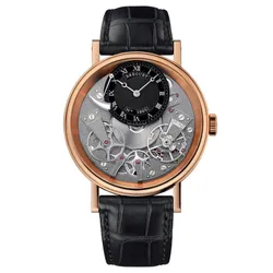 Đồng Hồ Nam Breguet Tradition Manual Wind 40mm 7057BR/G9/9W6 Màu Đen Vàng