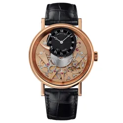 Đồng Hồ Nam Breguet Tradition Manual Wind 40mm 7057BR/R9/9W6 Màu Đen Vàng