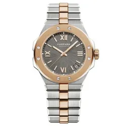 Đồng Hồ Nam Chopard Alpine Eagle Large 41mm Blue 298600-6001 Màu Demi (Vàng Hồng – Bạc)