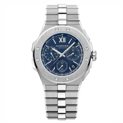 Đồng Hồ Nam Chopard Alpine Eagle XL Chrono 298609-3001 Màu Bạc Xanh