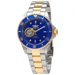 Đồng Hồ Nam Invicta Pro Diver Automatic Blue Dial Two-Tone Men Watch 21719 Màu Xanh Vàng