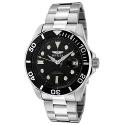 Đồng Hồ Nam Invicta Quartz Pro Diver 0590 Màu Đen Bạc