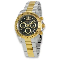 Đồng Hồ Nam Invicta Speedway Chronograph 9224 40mm Màu Vàng – Bạc