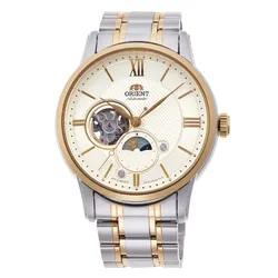 Đồng Hồ Nam Orient Sun And Moon Gen 4 RA-AS0007S10B Màu Bạc/Gold