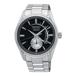 Đồng Hồ Nam Seiko Presage SSA351J1 Màu Bạc Đen