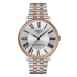 Đồng Hồ Nam Tissot Carson Premium Powermatic 80 T122.407.22.033.00 Màu Bạc 
