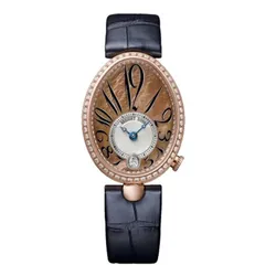 Đồng Hồ Nữ Breguet  Automatic Ladies 8918BR/5T/964/D00D3L Màu Đen/Vàng Hồng