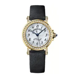Đồng Hồ Nữ Breguet Marine Automatic 30mm Ladies 8818BA/59/864.DD0D Màu Đen Vàng