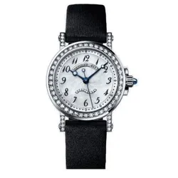 Đồng Hồ Nữ Breguet Marine Automatic 30mm Ladies 8818BB/59/864/DD0D Màu Đen Bạc