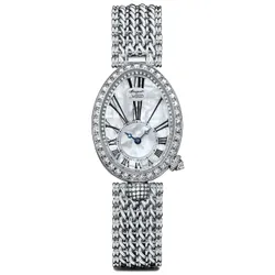 Đồng Hồ Nữ Breguet Reine De Naples Automatic Mini Ladies 8928BB/51/J20/DD00 Màu Bạc