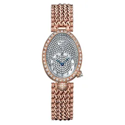 Đồng Hồ Nữ Breguet Reine De Naples Automatic Mini Ladies 8928BR/8D/J20/DD0D Màu Vàng Hồng
