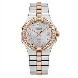 Đồng Hồ Nữ Chopard Alpine Eagle Small 36mm 298601-6004 Màu Demi (Vàng Hồng – Bạc)