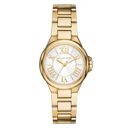 Đồng Hồ Nữ Michael Kors Camille Three-Hand Gold-Tone Stainless Steel Watch MK7255 Màu Vàng