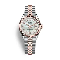 Đồng Hồ Nữ Rolex Lady-Datejust MOP 28mm 279171-0013 Màu Bạc/Vàng Hồng