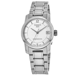 Đồng Hồ Nữ Tissot Titanium Automatic Silver Dial Steel T087.207.44.037.00 Màu Trắng Bạc 