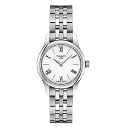 Đồng Hồ Nữ Tissot Tradition 5.5 Lady T063.009.11.018.00 (T0630091101800) Màu Bạc Trắng
