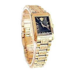 Đồng Hồ Nữ Versace Toneau Lady Màu Vàng Gold