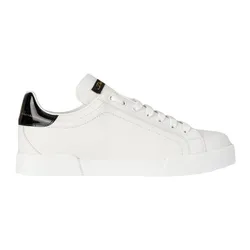 Giày Sneaker Nam Dolce & Gabbana D&G Black & White With Logo CK1563 B7105 89697 Màu Đen Trắng Size 40