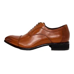Giày Tây Nam Madras Modello Leather Shoes VC1505 Màu Nâu Sáng Size 40