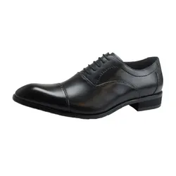 Giày Tây Nam Madras Modello Straight Tip Lightweight Camino VC1505 Màu Đen Size 40