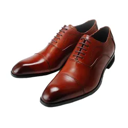 Giày Tây Nam Madras Modello Straight Tip Lightweight Camino VC1505 Màu Nâu Size 40