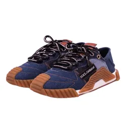 Giày Thể Thao Dolce & Gabbana D&G NS1 CS1875AO266 Màu Xanh Denim Size 41.5