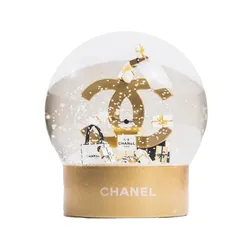 Mô Hình Quả Cầu Chanel Niceday N05 Màu Vàng Trắng
