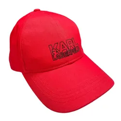 Mũ Karl Lagerfeld Red K Ikonik Baseball Cap Màu Đỏ