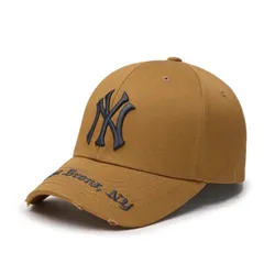 Mũ MLB Gothic New York Yankess 3ACPKP04N-50CAS Màu Nâu