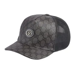 Mũ Nam Gucci GG Supreme Baseball Hat 733927 4HAXN 8761 Màu Xám Size M