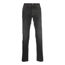 Quần Jean Nam Dolce & Gabbana D&G Slim Tag Gold GY07CD G8FQ0 Màu Xám Đậm Size 44